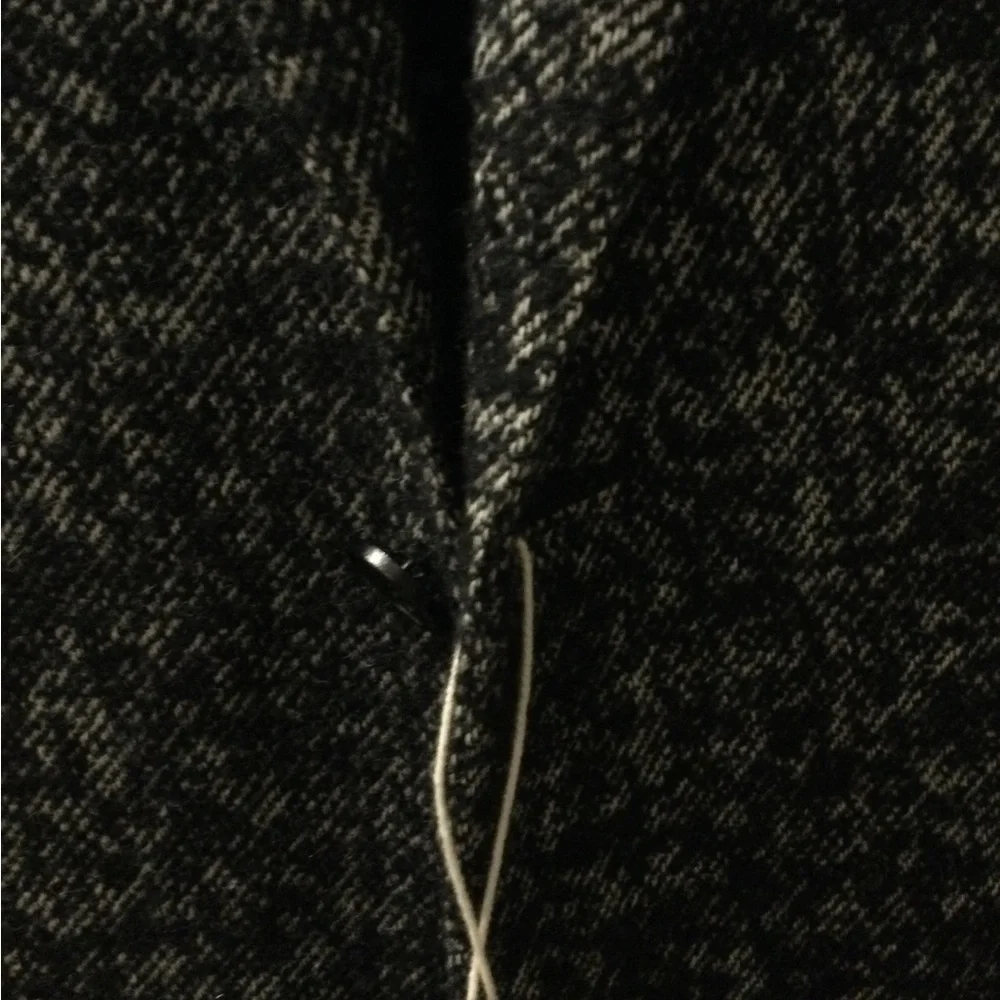 Gucci Black Heather Zip-Up Knit Sweater